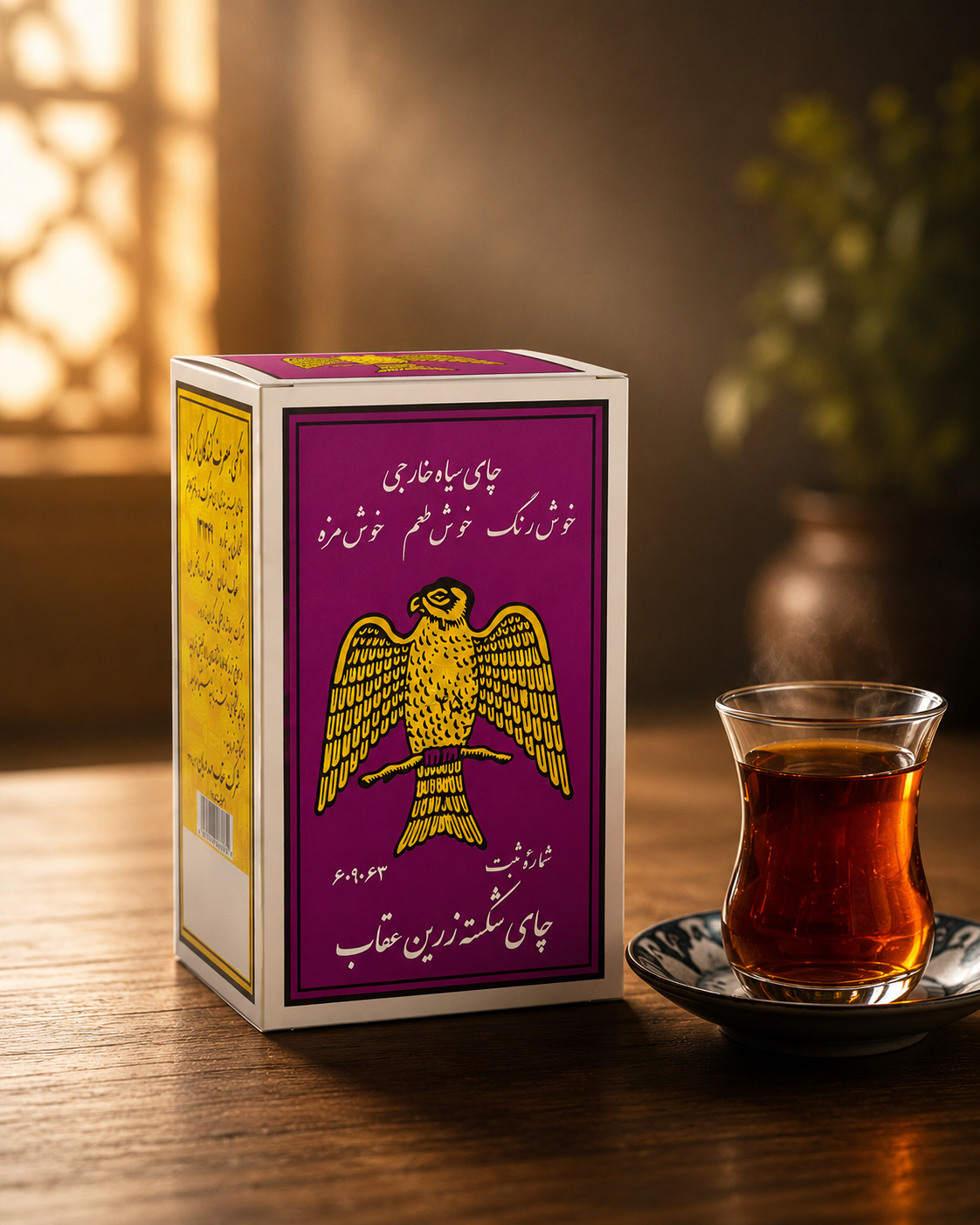 چای عقاب اعلاء بنفش